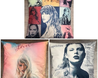 Taylor Swift 16x16 Throw Pillow