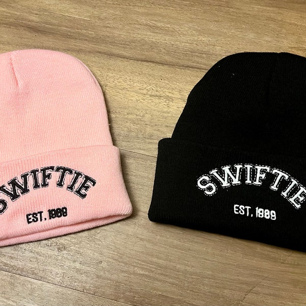 Swiftie EST 1989 Kids Winter Hat