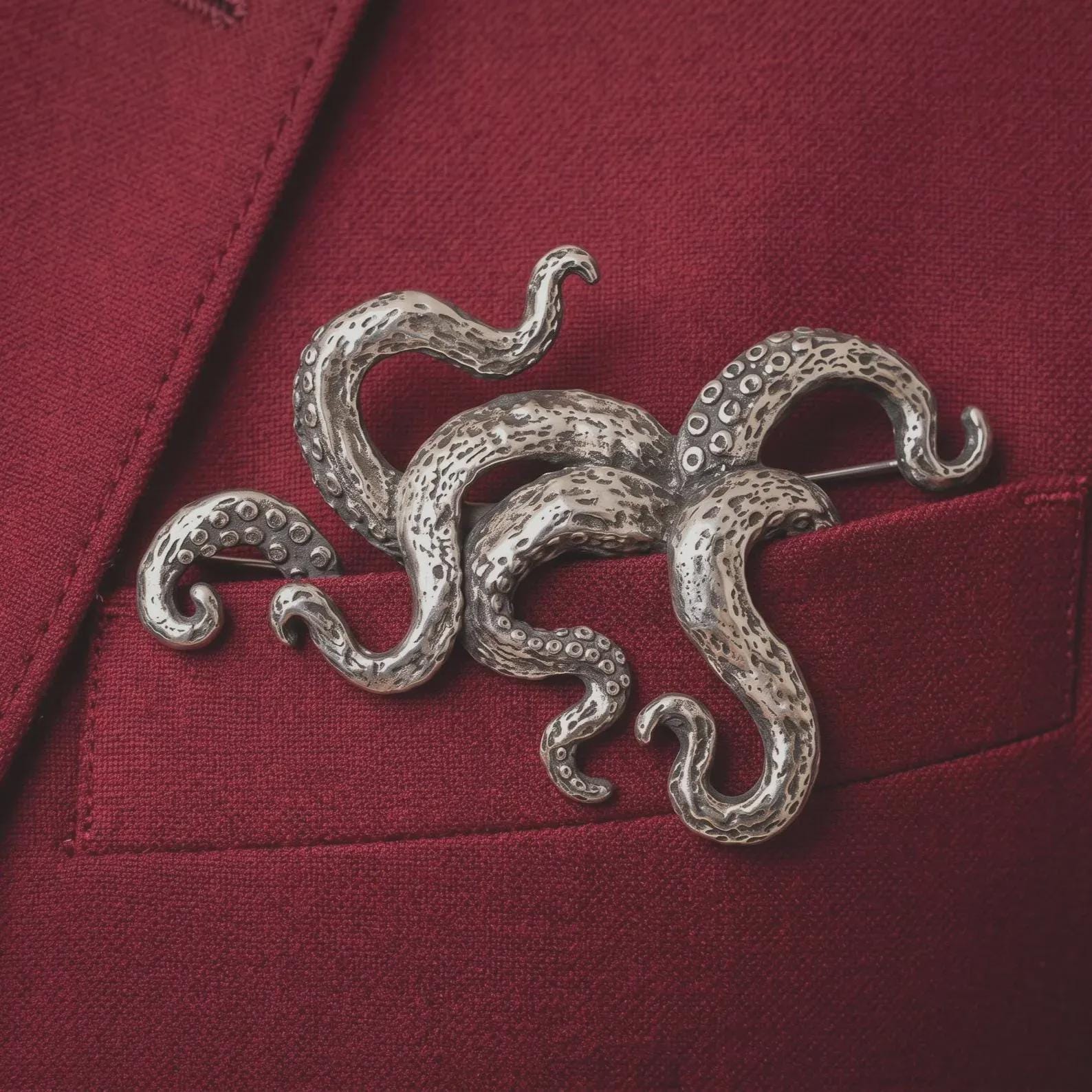 Kraken pocket square - Etsy 日本