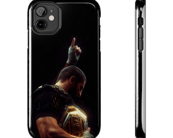 Islam Makhachev Phone Case | UFC Champion Pointing Up | iPhone Samsung All Models | MMA Gift | UFC Lightweight Fan Cover