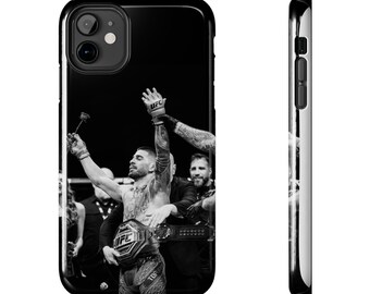Ilia Topuria Phone Case | UFC Champion Rose Celebration | iPhone Samsung All Models | MMA Gift | El Matador Fan Cover