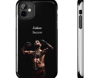 Ilia Topuria Phone Case | Failure to Success Motivational | iPhone Samsung All Models | UFC Gift | El Matador Fan Cover