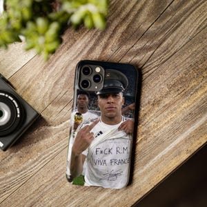 Mbappe Funny Phone Case | Viva France Meme | Real Madrid Football Joke Gift | iPhone All Models | France Football Fan Cover image 9