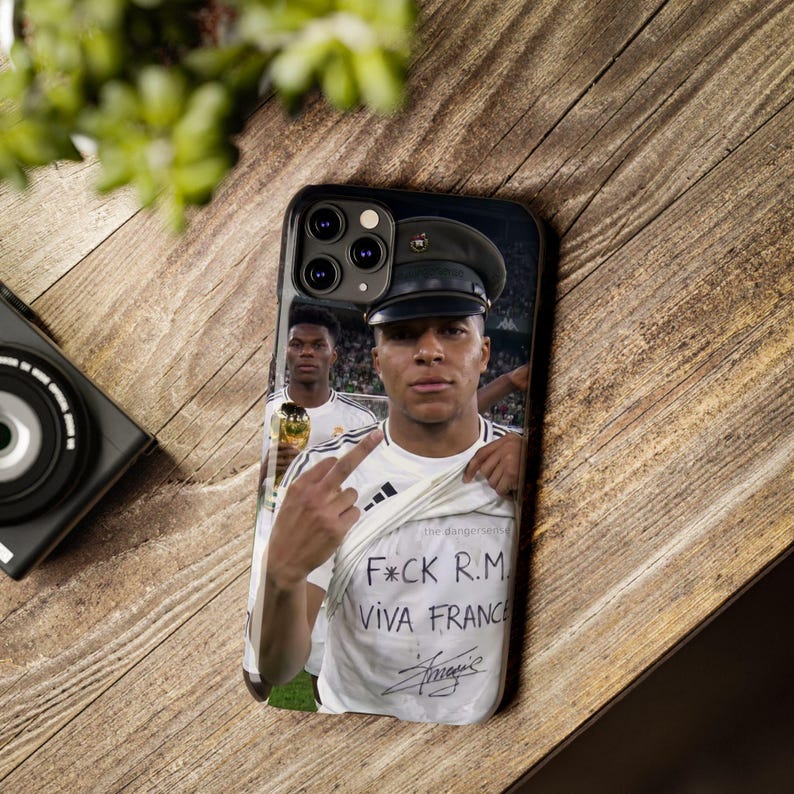 Mbappe Funny Phone Case | Viva France Meme | Real Madrid Football Joke Gift | iPhone All Models | France Football Fan Cover image 14