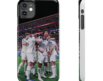 England Football Phone Case | World Cup Celebration Squad | iPhone All Models | Three Lions Gift | Football Fan Cover