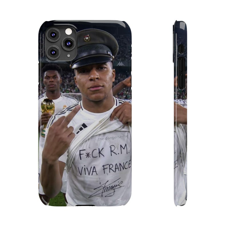 Mbappe Funny Phone Case | Viva France Meme | Real Madrid Football Joke Gift | iPhone All Models | France Football Fan Cover image 11
