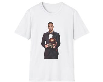 Antony Ballon d'Or Shirt | Brazil Real Betis Football Gift | Custom Photo Print Tee | Football Fan Gift | Unique Soccer Collectible