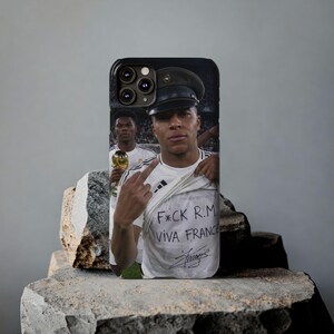 Mbappe Funny Phone Case | Viva France Meme | Real Madrid Football Joke Gift | iPhone All Models | France Football Fan Cover image 15