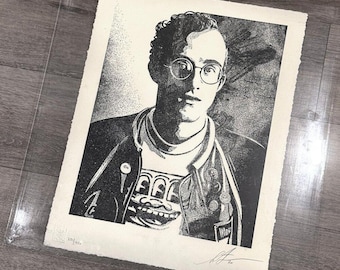 OBEY Art Is For Everyone - Keith Haring by Shepard Fairey signed/numbered