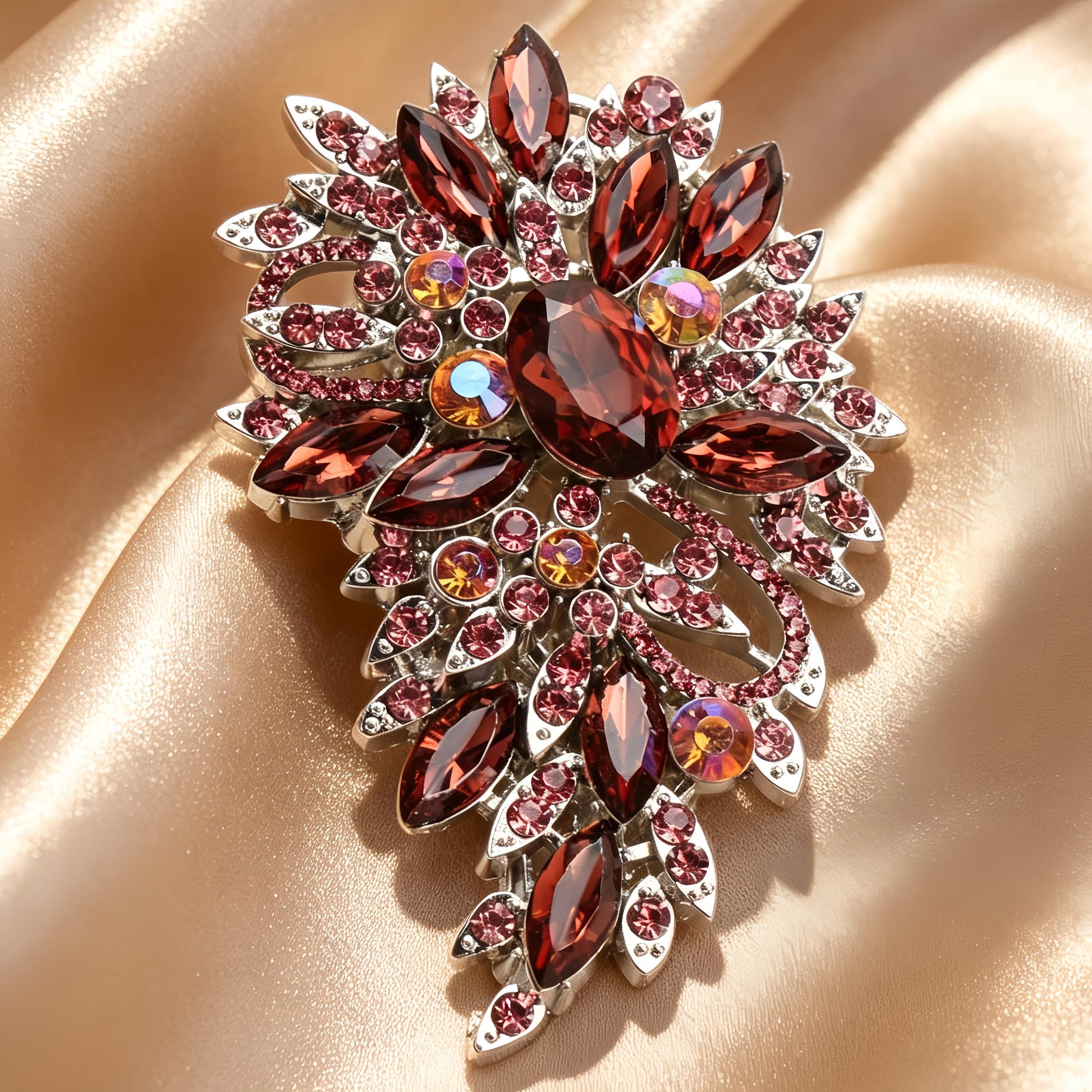 CHANEL ライストーン ハート バレンタイン ブローチ Chanel Rhinestone Brooch - Etsy