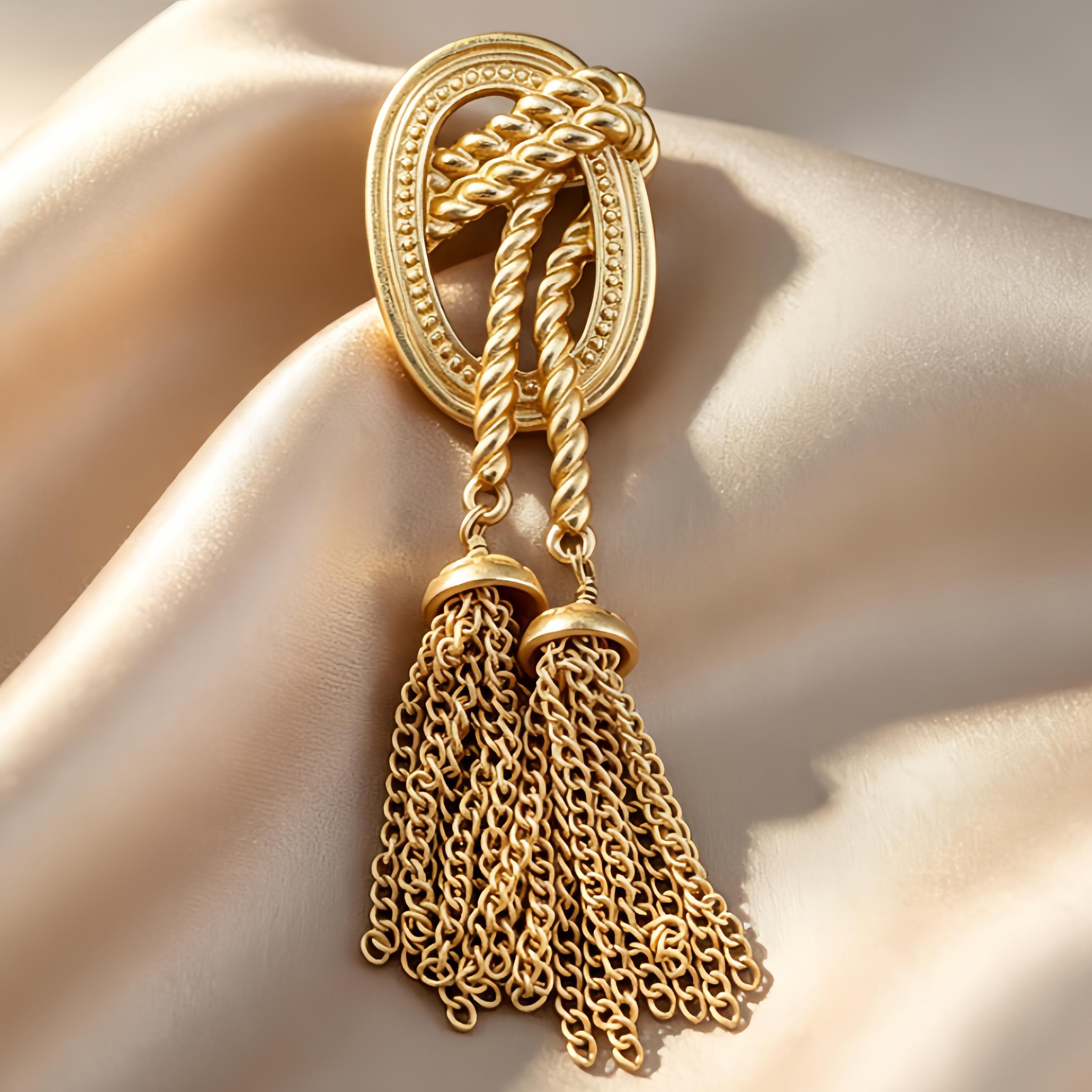 Large Chanel Brooch - Etsy