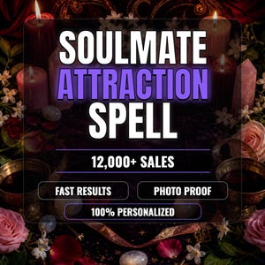 Soulmate-aantrekkingsspreuk | Tweelingvlam & Ware Liefdesritueel | Krachtig digitaal PDF-rapport