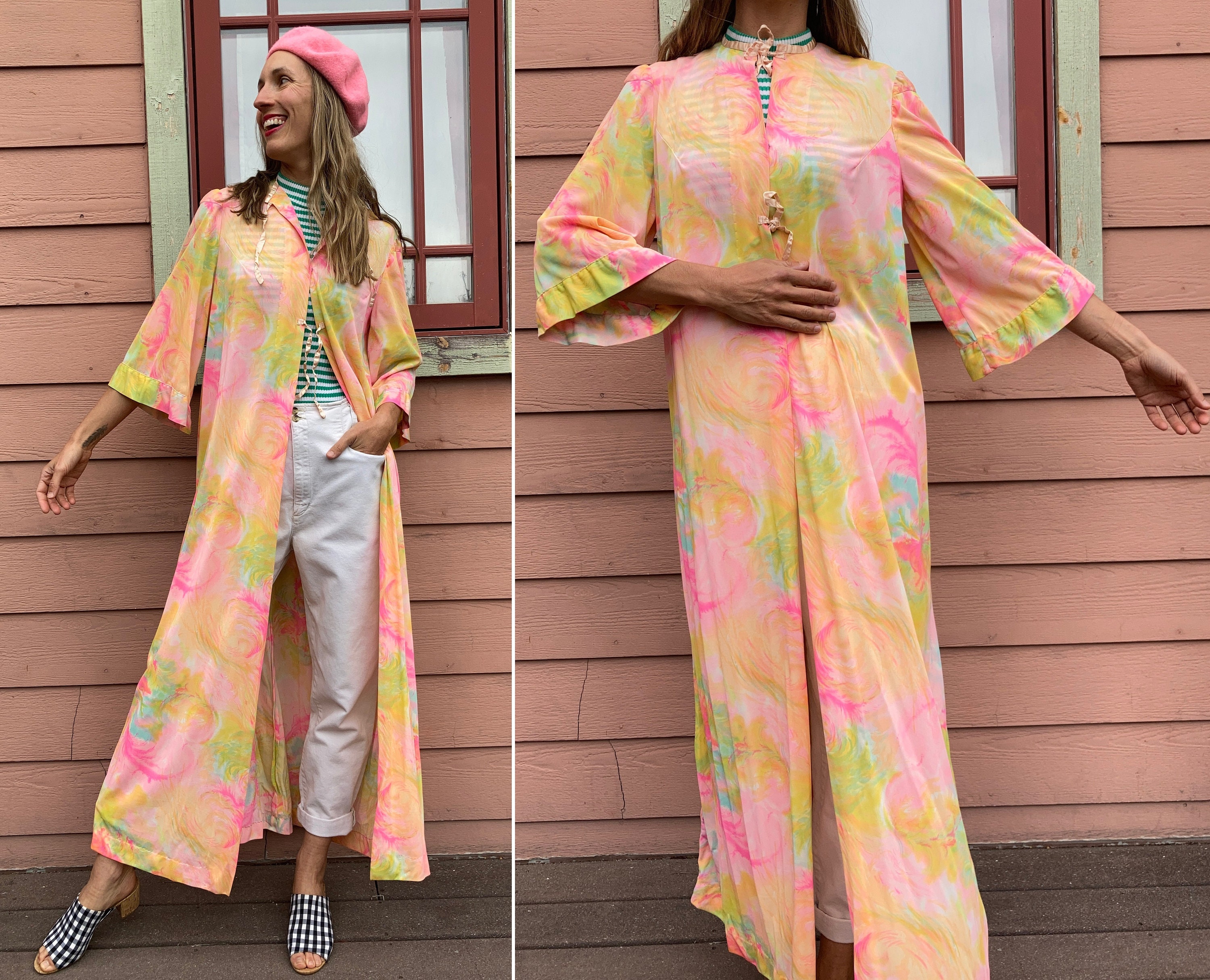Grandma duster robe deals