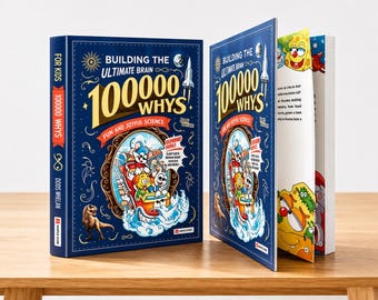 Costruire il cervello perfetto: 100.000 perché per bambini – Un libro divertente e gioioso per esplorare la scienza.
