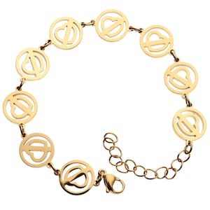 Fuerza Regida Pero No Te Enamores Stainless Steel Bracelet