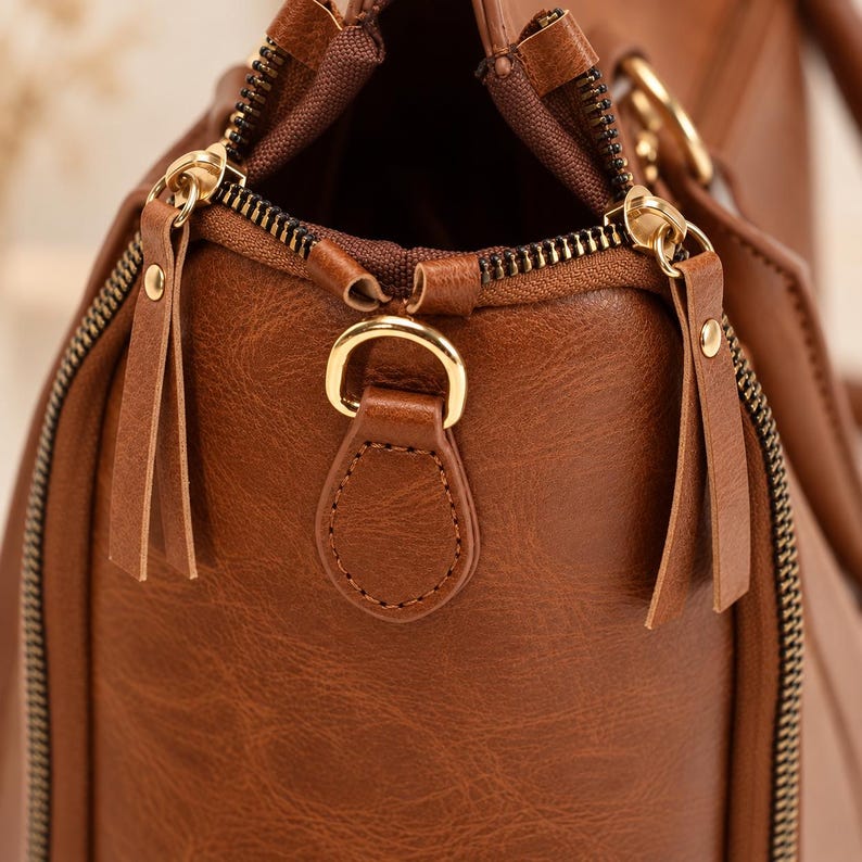 Sac à main multi-compartiments en cuir PU pour femme, sac bandoulière ...