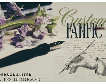 Personalized Fanfic - Books, Games, Movies, Anime