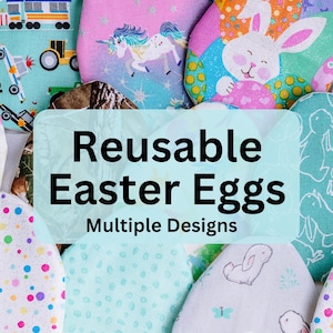 Reusable Cloth Easter Eggs