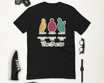 WerdBerds "ONE LOVE" T-Shirt | Weiches Baumwoll-Grafik-T-Shirt | Unisex Alltags-Shirt | Positive Vibes Kleidung