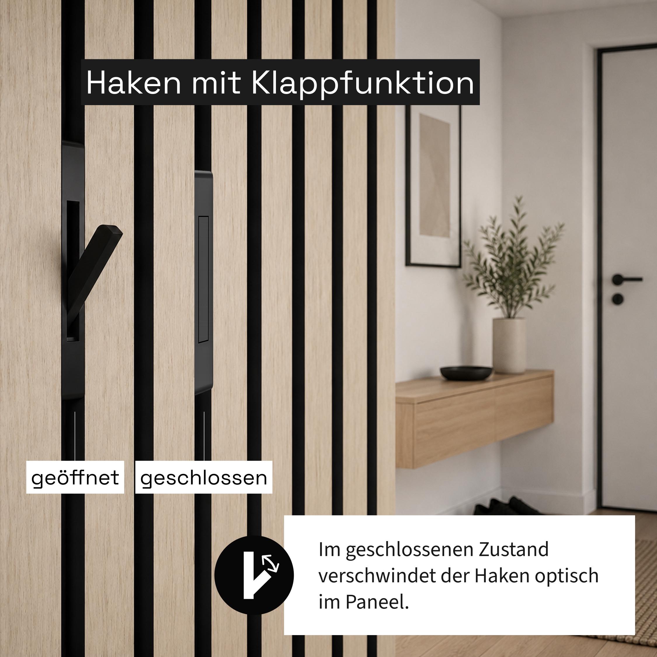 Kleiderhaken akkustikpaneele