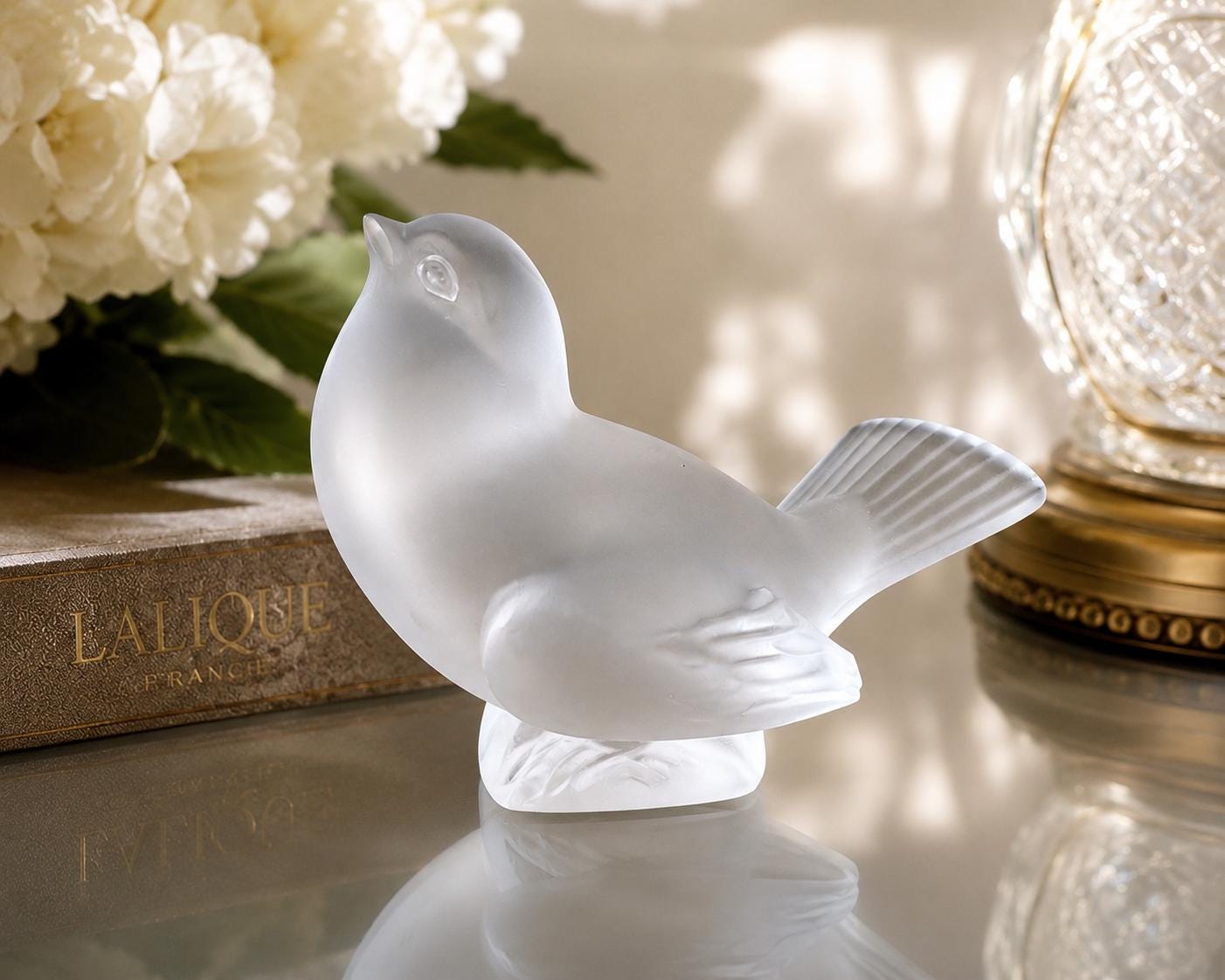 Lalique Crystal Bird - Etsy