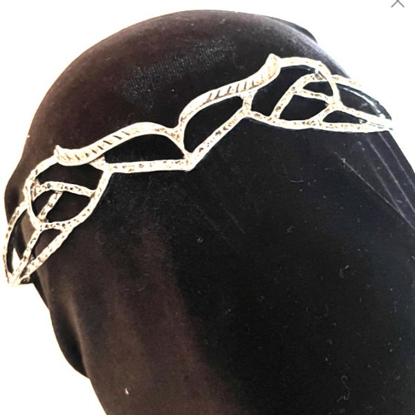 Elrond Tiara circlet diadem crown in silver or gold