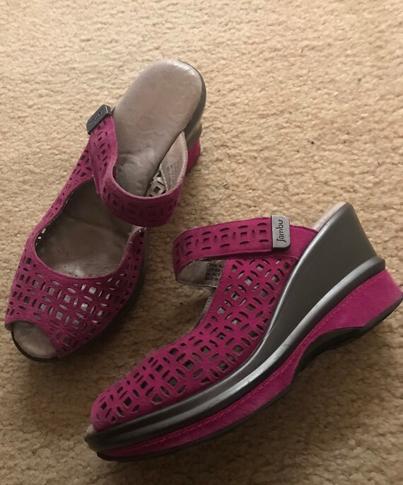 Jambu shoes size 6 fascia vegan suede