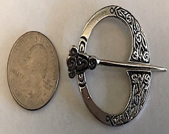 silberner keltischer Taschen-Verschluss für kleine Größen