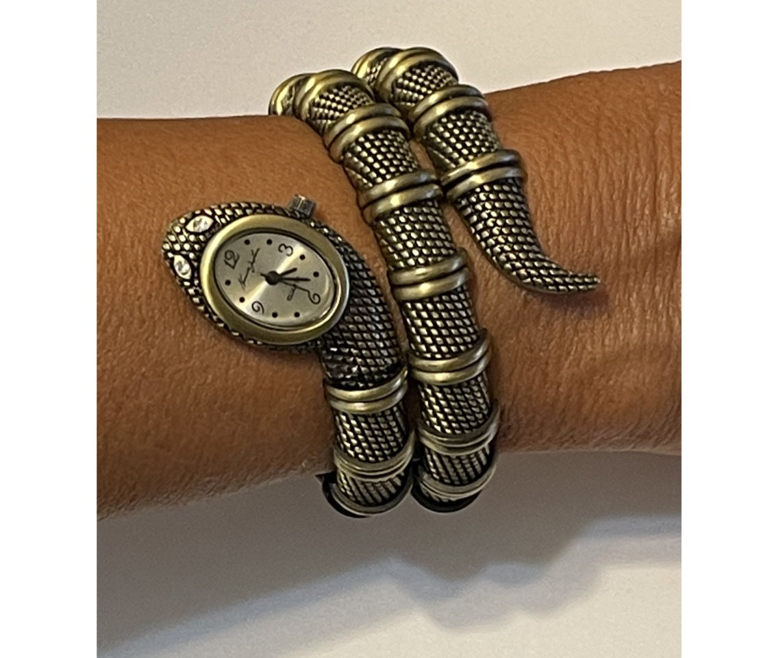NEW Luxury Snake Bracelet Watch Cool Serpentine Retro Watches Jewelry For  Women