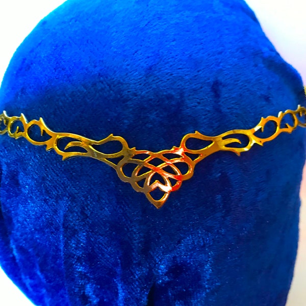 celtic tiara circlet crown diadem silver or gold