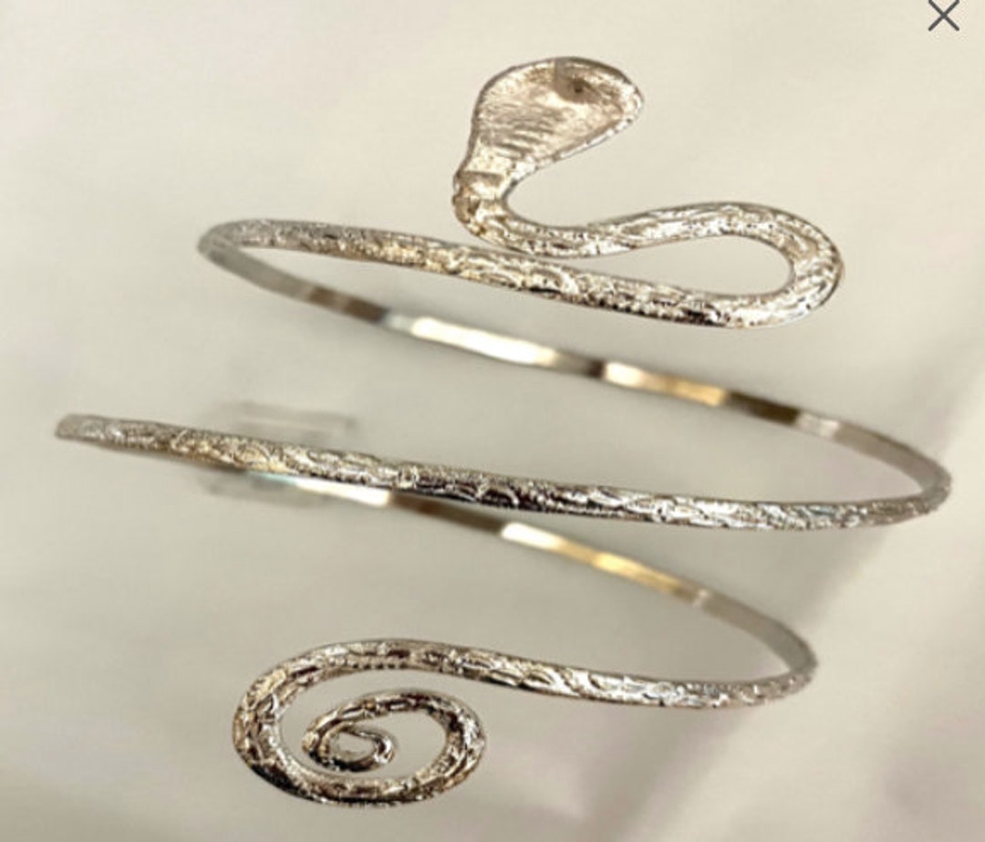 Snake Arm Band Snake Arm Bracelet Etsy