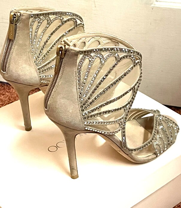 Jimmy choo hotsell rhinestone shoes