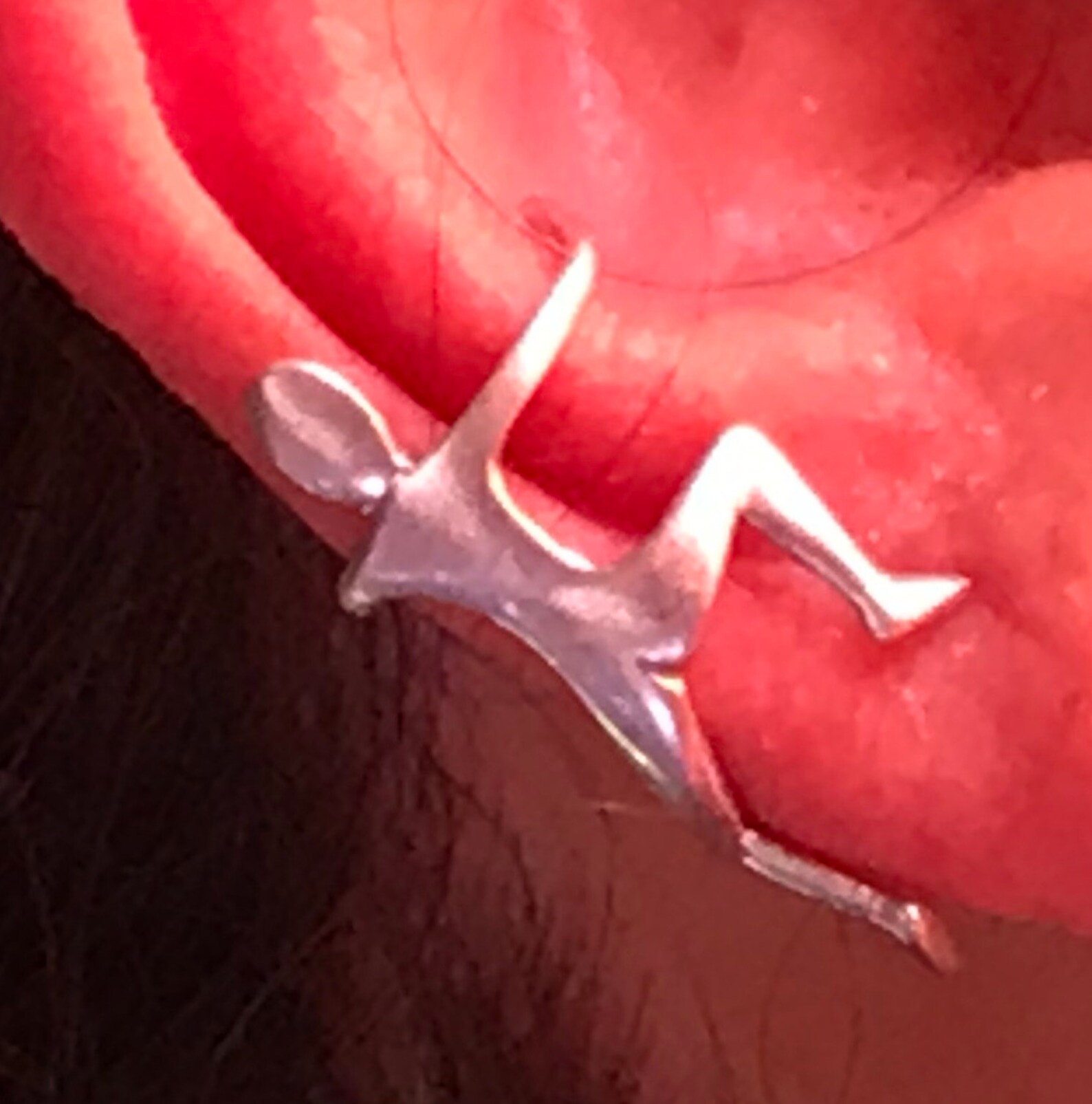 Climbing Man Ear Cuff Man Ear Wrap Sterling Silver or Gold Etsy