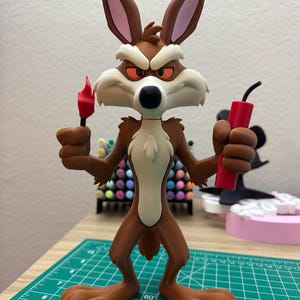 Wile coyote figurine - Etsy 日本