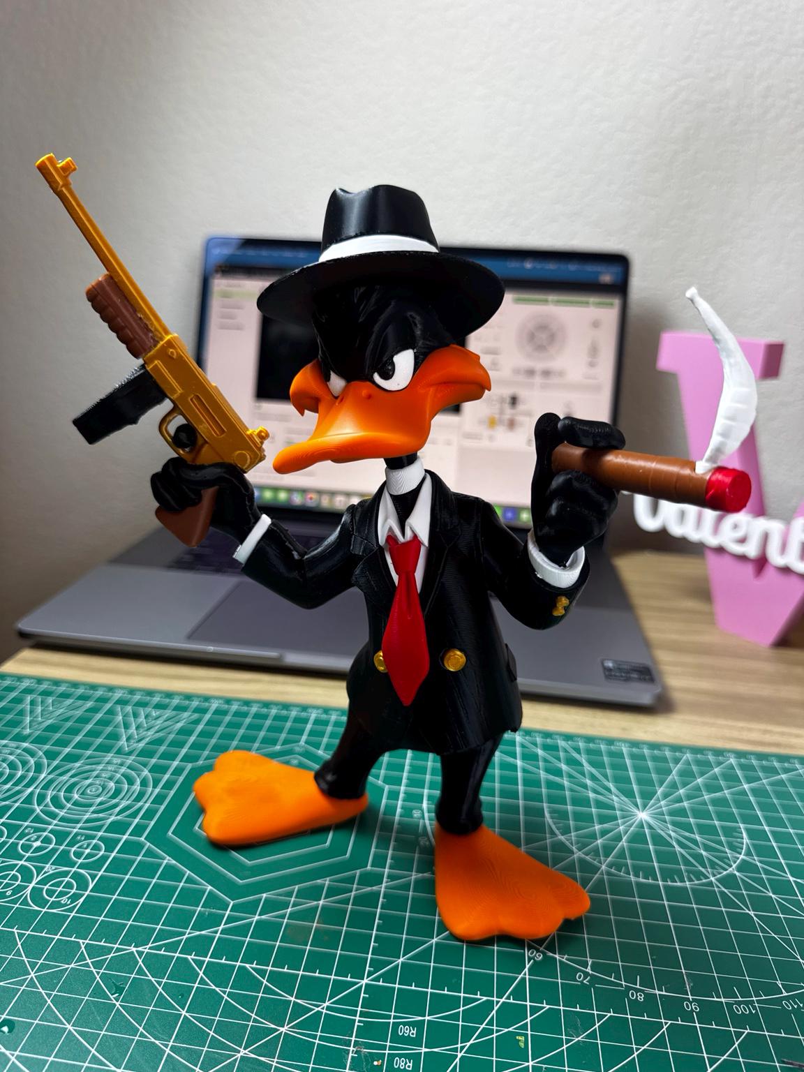 3d Printed Daffy Duck - Etsy