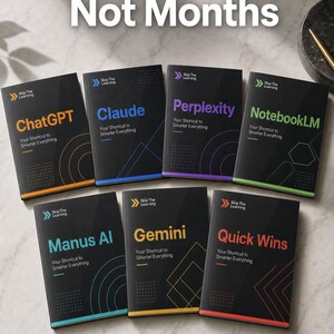 AIマスタリーバンドル：ChatGPT、Claude、Perplexity、Geminiプロンプト（デジタルダウンロード）