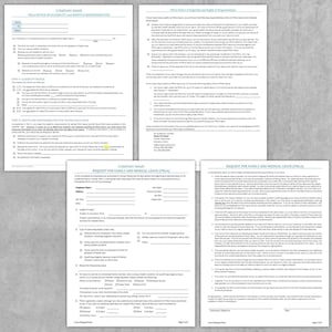 FMLA Form Templates Bundle: 9 HR Forms (word) (digital Download) - Etsy