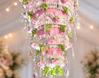 5-Tier Fake Cake Chandelier