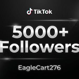 Pacchetto di crescita per TikTok: oltre 5000 follower / aumento della visibilità del profilo