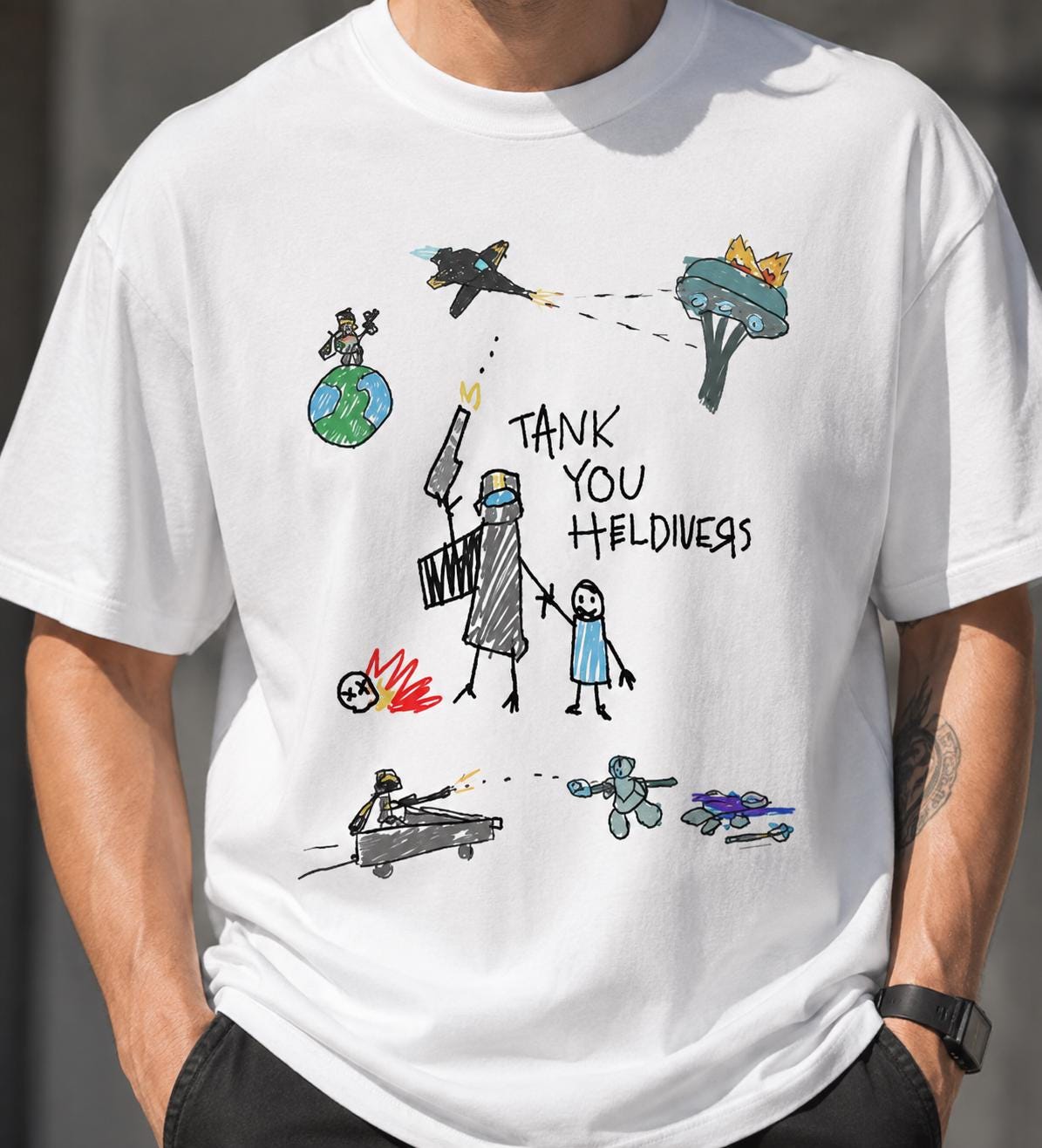Helldivers 2 tee - Etsy 日本