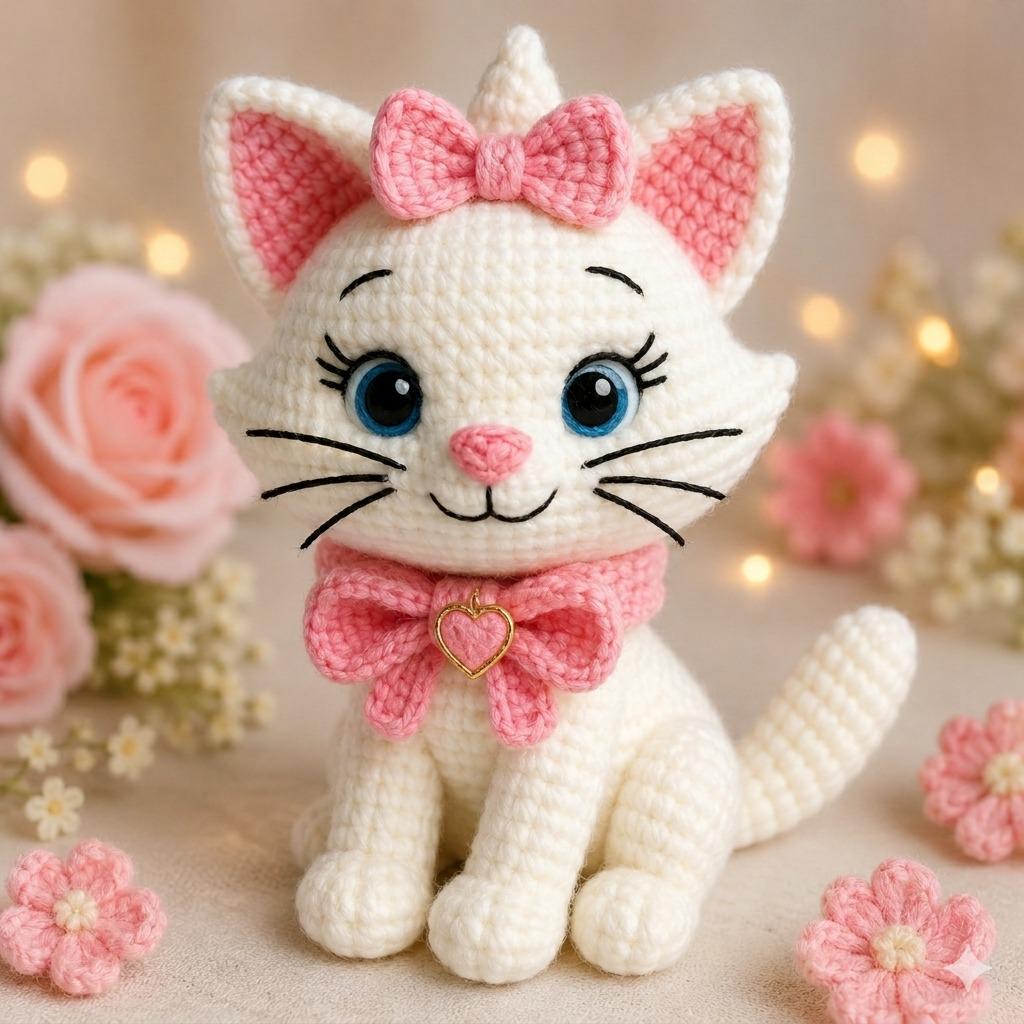 猫のあみぐるみ - Etsy 日本