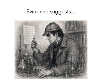 Stampa di San Valentino di Sherlock Holmes / Fan art del detective vittoriano