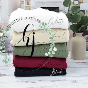 Gildan 18000 Crewneck Sweatshirt Color Stack Mockup (Digital Download) image 1