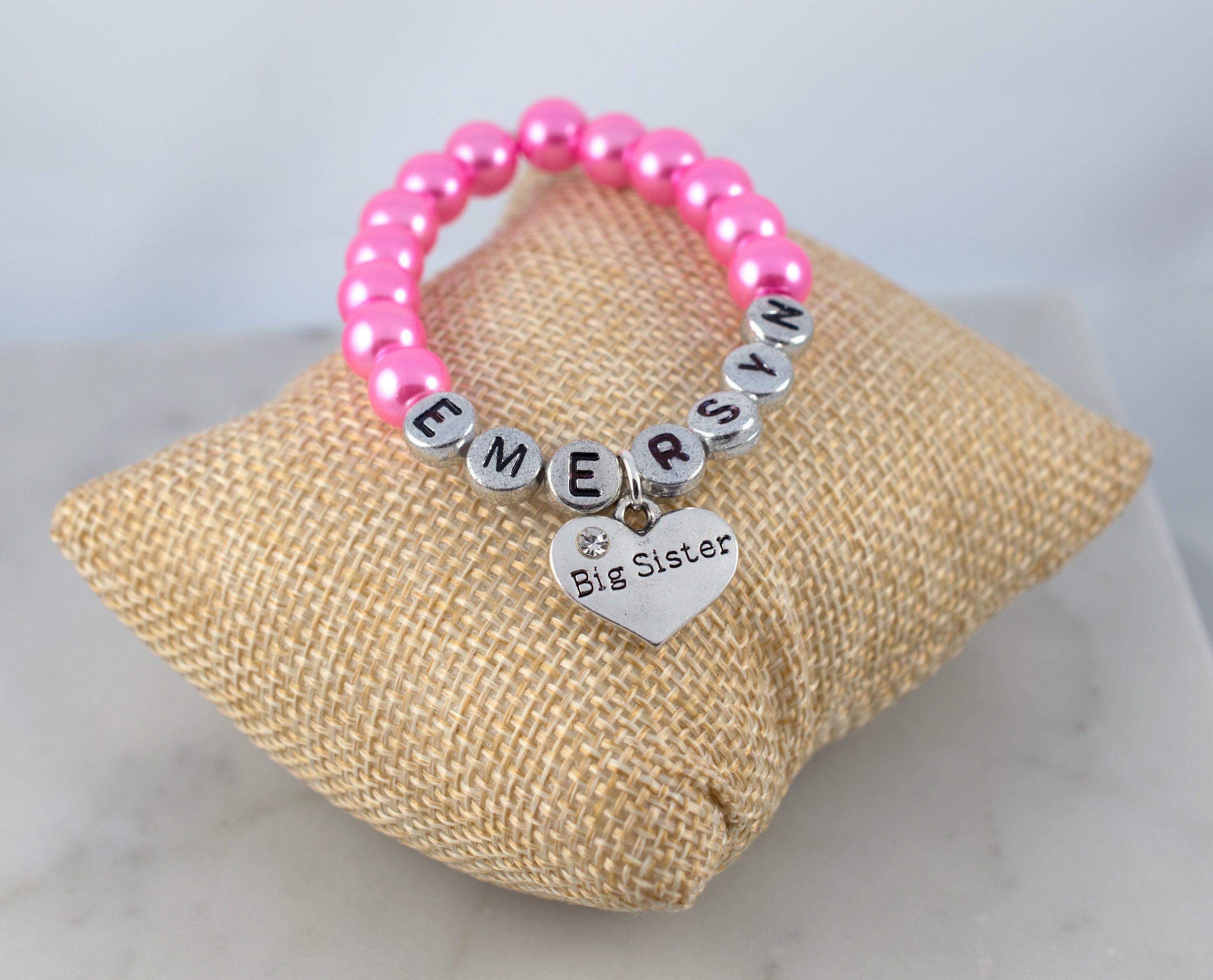 Big sister charm bracelet hot sale