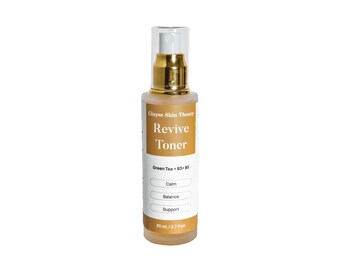 Revive Toner: Green Tea, Niacinamide, B3, B5 for Oily Skin