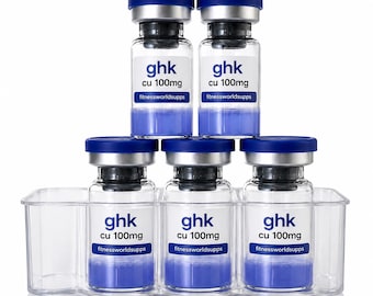 GHK-CU Peptide di rame, 100 mg, polvere liofilizzata
