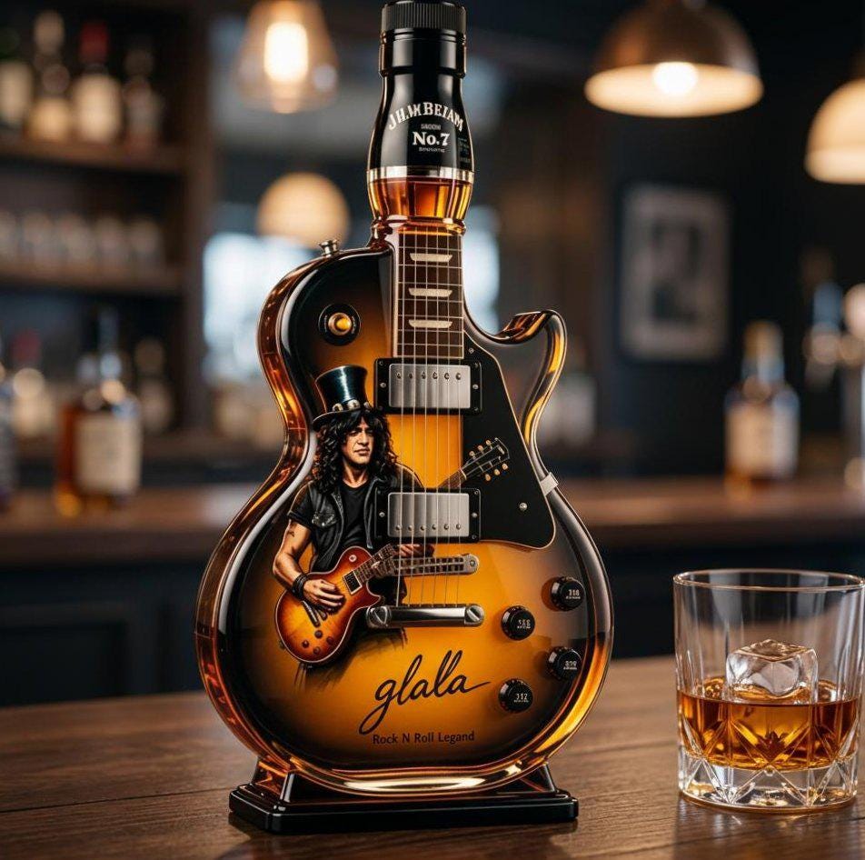 Guitar liquor bottle - Etsy 日本