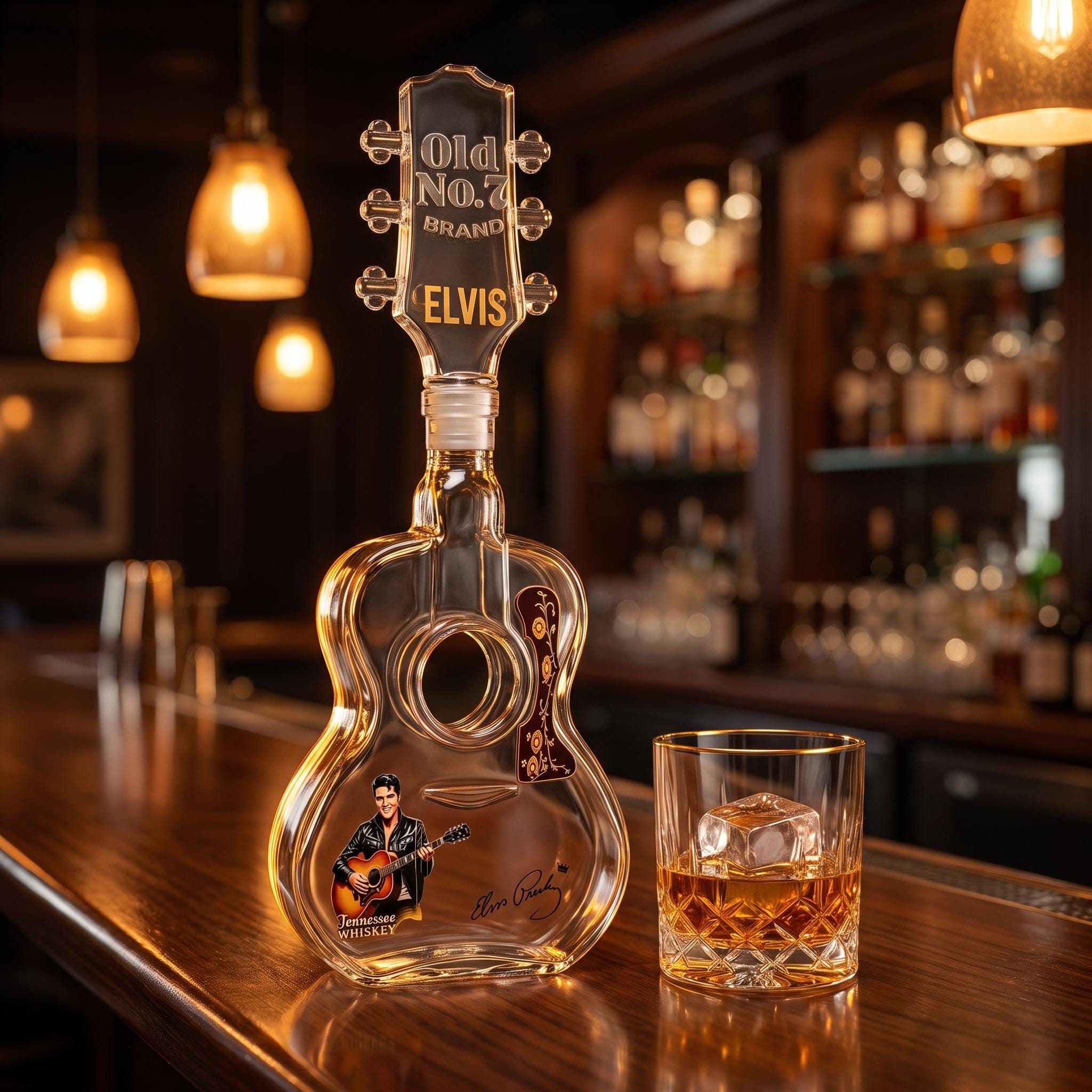 Elvis whiskey bottle - Etsy 日本