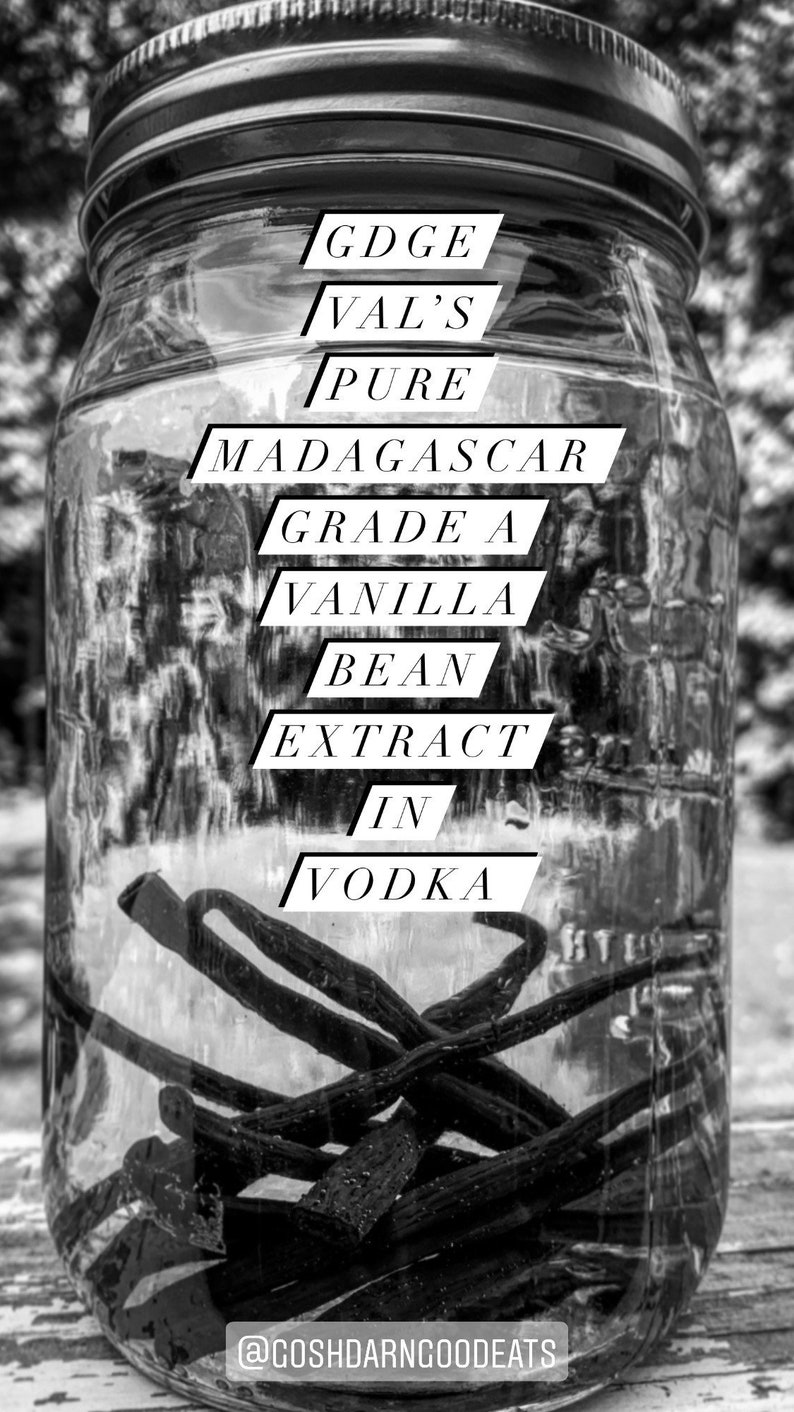 Pure Vanilla Extract Etsy