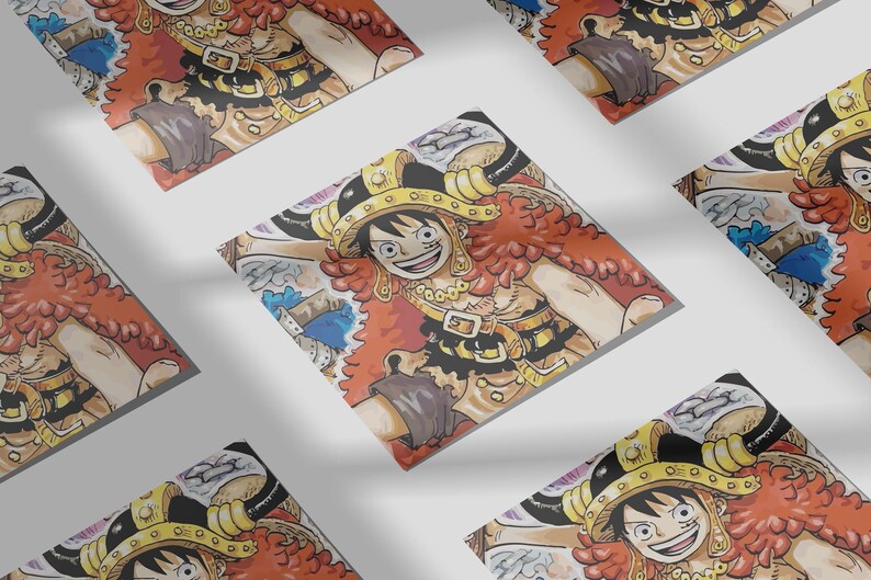 Luffy R 64 One Piece Luffy Poster | Monkey D Luffy, Straw Hat Pirates, Anime Manga ...